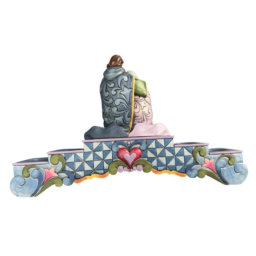 Jim Shore Advent‎ Holy Family Nativity Candle Holder Christmas Decor